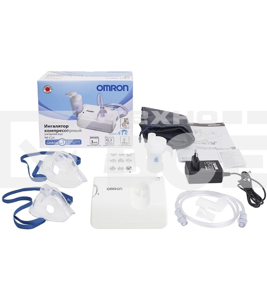 Ингалятор OMRON NE-C24 (NE-C801S-RU) компрессорный
