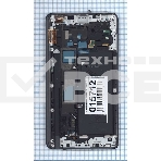 Дисплей для Samsung Galaxy Note Edge SM-N915 черный с рамкой, фото 1