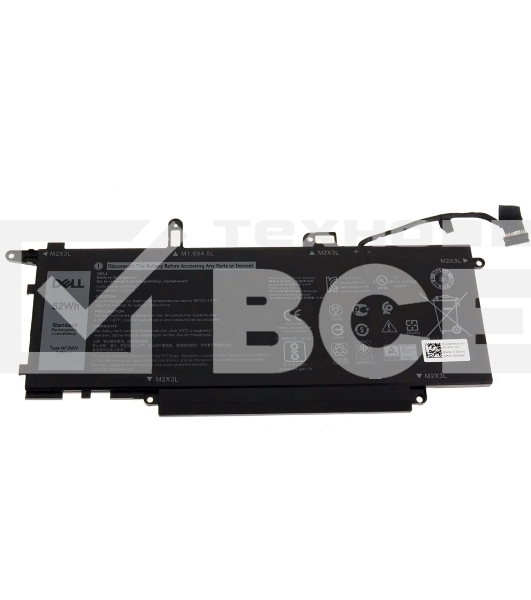 Аккумуляторная батарея для ноутбука Dell Latitude 7400 9410 (NF2MW) 7.6V, 52Wh