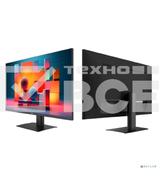 Монитор 23.8' CBR MF-240A IPS 1920x1080, 75 Гц, 5 мс, 16:9, 250 кд/м², HDMI, VGA, регулировка наклона, черный