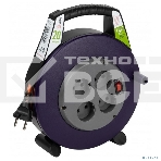 Удлинитель силовой ЭРА BPx-4-2x0,75-20m в закрытом корпусе без заземления с выключателем 4 розетки 20 м ПВС 2x0,75мм2 6А, фото4