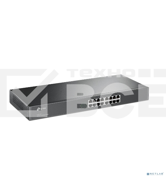 Сетевой коммутатор TP-Link SMB TL-SF1016 Коммутатор 16-port 10/100M Desktop Switch, 16 10/100M RJ45 ports, Plastic case