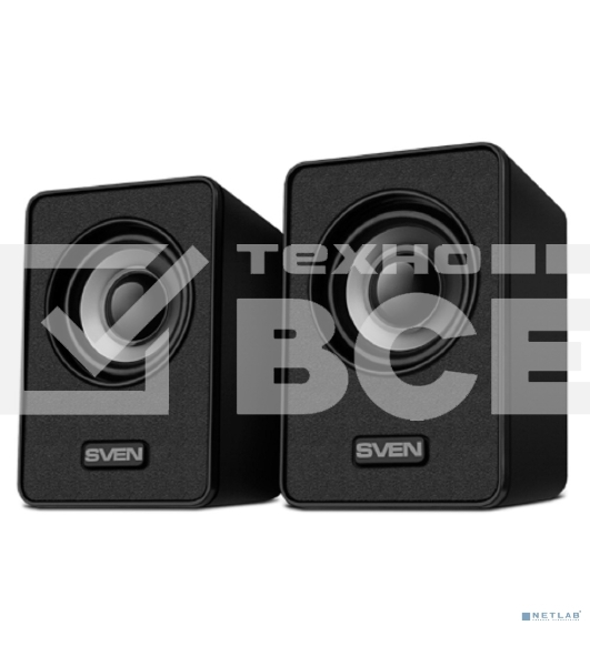 Акустическая система SVEN 135, черный (6 Вт, питание USB)