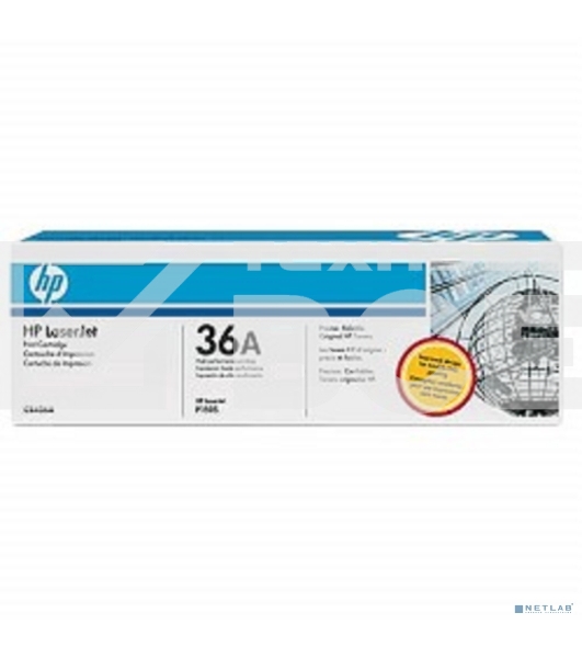 Картридж лазерный HP CB436A черный для LaserJet M1120/M1120n/М1520/Р1505/Р1505n 2000стр.