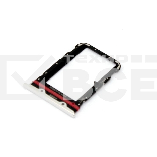 Лоток для SIM-карты Xiaomi Mi CC9 Pro серебристый