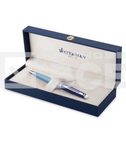 Ручка шариковая Waterman Hemisphere Colour Blocking (2179927) Blue CT M син. черн. подар.кор.