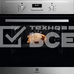 Встраиваемый духовой шкаф Electrolux EOF3H50BX 60 см, 72 л, 8 режимов, 59.4x59.5x56.9 см, очистка паром, нер. сталь, фото4