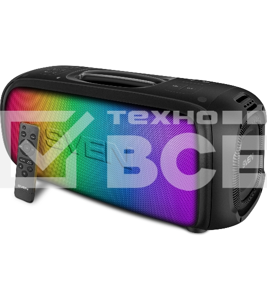 Портативная колонка Sven PS-860 черный 100W 1.0 BT/3.5Jack 5400mAh (SV-022518)
