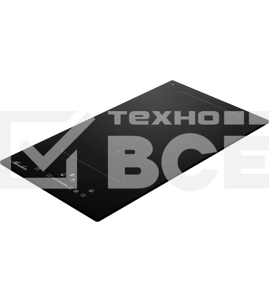 Варочная поверхность Monsher MHI 3011, индукция, инвертер, 30 см, 9 уровней мощности, бустер, Stop and Go, автоматическое отключение, таймер, индикатор остаточного тепла, сенсорное/слайдерное управление, цвет черный