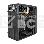 Компьютерный корпус Miditower ExeGate XP-332UC-UNS350 (ATX, БП UNS350 с вент. 12см, 2хUSB 3.0/1хTypeC, аудио, черный), фото6