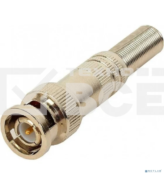 Разъем BNC штекер под винт с пружиной, металл Falcon Eye BNC-A