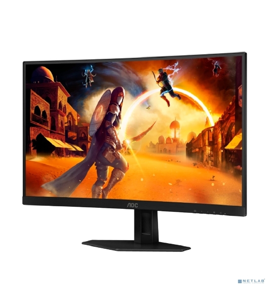 Монитор 27' AOC C27G4ZXE VA 1920x1080, 280 Гц, 0.3 мс, 16:9, 300 кд/м², 2xHDMI, 1xDP, изогнутый 1500R, черный