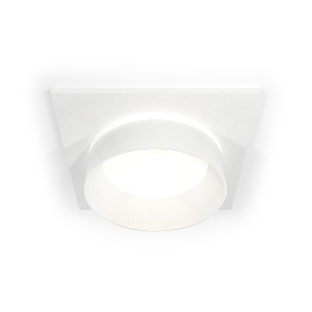 Комплект встраиваемого светильника Ambrella light XC6520061 SWH/FR белый песок/белый матовый MR16 GU5.3 (C6520, N6228)