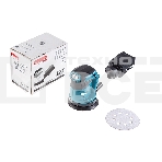 Машинка эксцентриковая MAKITA DBO180Z 18В LiIon ф125мм 7000/9500/11000об/мин ампл.2.8мм 1.7кг, фото3