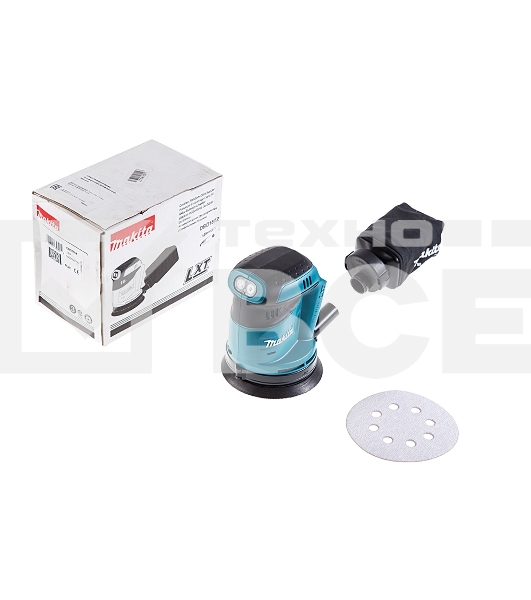 Машинка эксцентриковая MAKITA DBO180Z 18В LiIon ф125мм 7000/9500/11000об/мин ампл.2.8мм 1.7кг