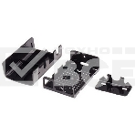 Корпус Raspberry Pi 3 Model B , 2-piece black case ASM-1900040-21, совместим с креплением VESA Mount (103-4300), фото3