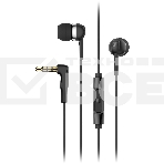 Гарнитура вкладыши Sennheiser CX 80S 1.2м черный проводные (в ушной раковине), фото 1