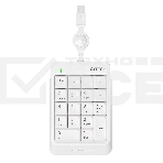 Числовой блок A4Tech Fstyler FK13 проводной, USB, белый, фото 1