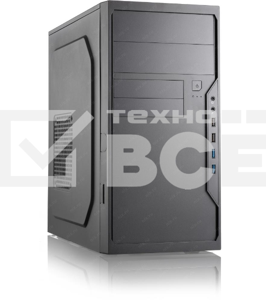 Компьютерный корпус с блоком питания 450Вт. Case Foxline FL-733, mATX