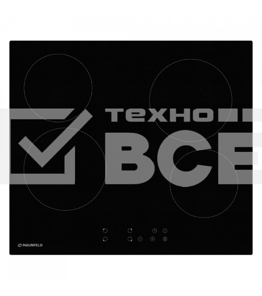 Панель варочная Maunfeld EVCE.594-BK ЧЕРНОЕ стекло