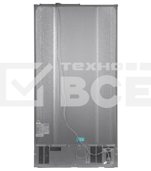 Холодильник Hyundai CS6503FV нержавеющая сталь двухкамерный инвертер 407/205л морозилка сбоку
