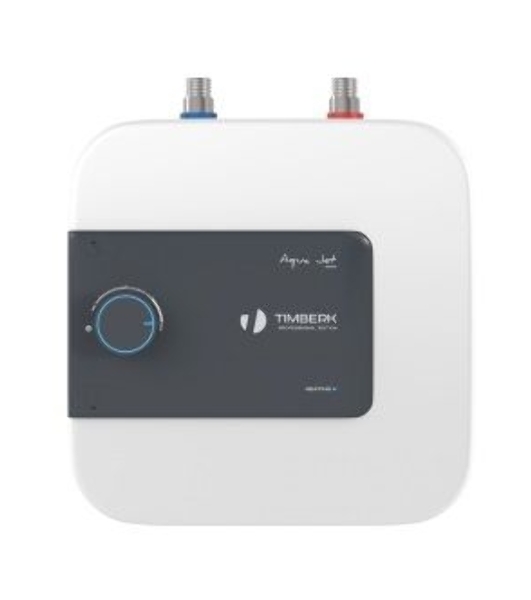 Водонагреватель Timberk SWH SE1 10 VU Накопительны 10л, 2 кВт, плоский, Корпус из ABS-пластика,под мойкой, 335х335х285 (мм), 7,5 кг, Белый