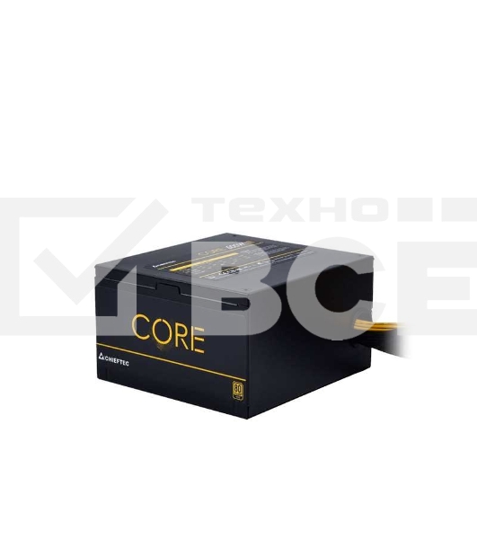 Блок питания Chieftec Core BBS-500S Retail (BBS-500S), 500Вт, 80 PLUS Gold, 120мм, черный