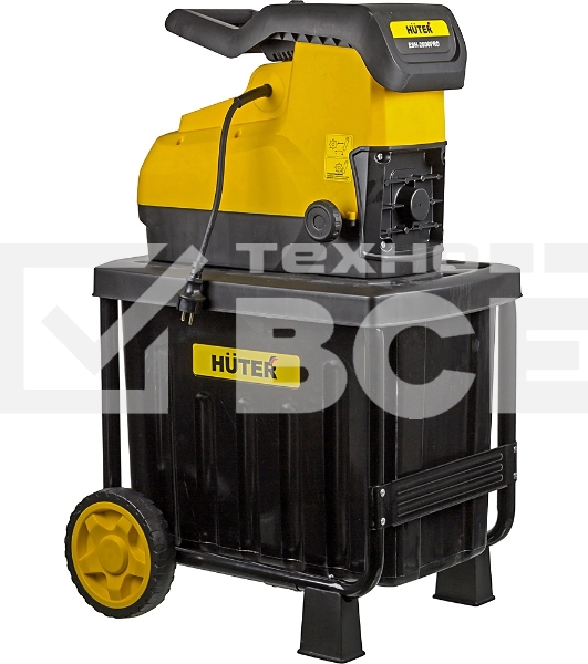 Садовый измельчитель Huter ESH-2800PRO 2800Вт 4600об/мин
