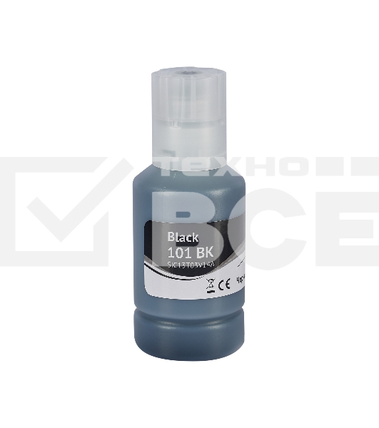Контейнер с чернилами Sakura C13T03V14A (101 BK) для Epson, пигментный тип, черный, 7500 к., 127 мл.