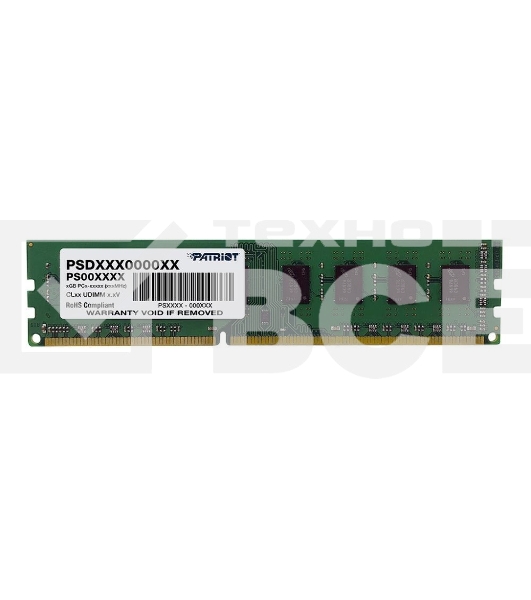 Оперативная память Patriot Signature, DDR3L, 4GB (1x4 GB), 1600 MHz, CL11