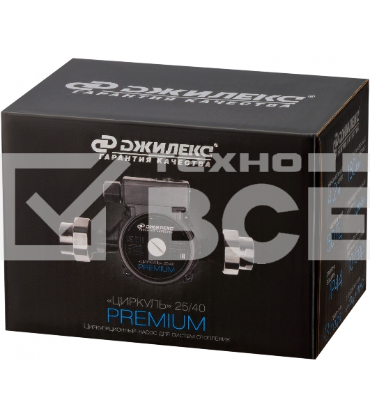 Насос циркуляционный Джилекс Циркуль 25/40 PREMIUM 65Вт 3300л/час (2541)