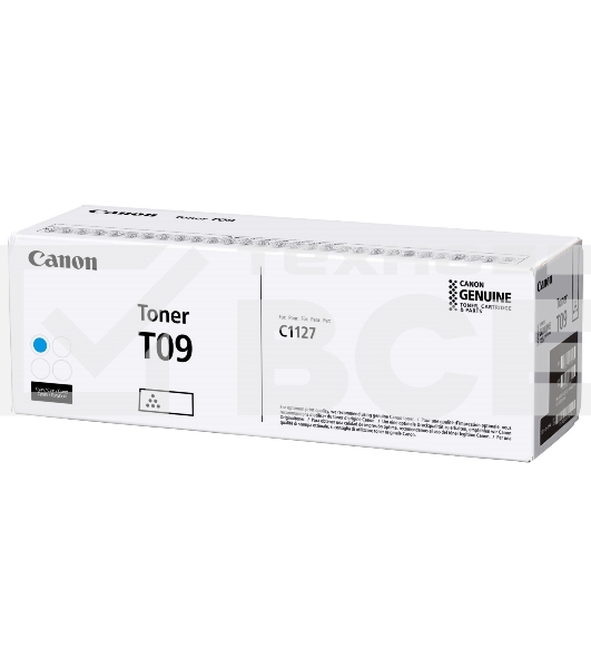 Тонер Canon T09 CY 3019C006 голубой туба для копира i-SENSYS X C1127iF, C1127i, C1127P