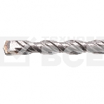 Бур по бетону, двойная спираль, Cobalt W-tip, 8x210 мм, SDS PLUS  Denzel, фото6