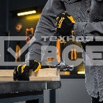 Молоток-гвоздодер Denzel 350 г, цельнометаллический, двухкомпонентная рукоятка, фото 1