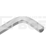 Набор ключей имбусовых Gross 16403 HEX, 1,5–10 мм, S2, 9 шт., удлиненные с шаром, сатинированные, фото8