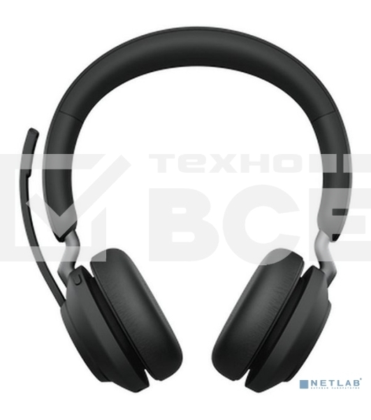 Гарнитура беспроводная Jabra Evolve2 65, Link380a MS Stereo черный