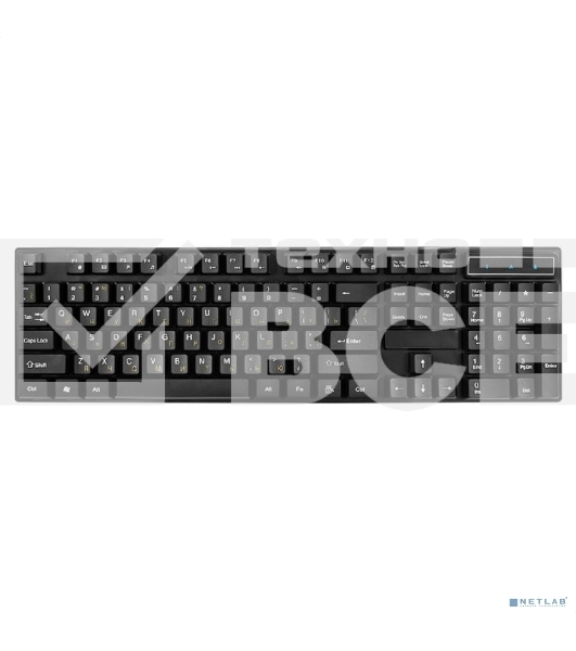 Комплект ExeGate Professional Standard Combo MK110-OEM (клавиатура влагозащищенная 104кл. + мышь оптическая 1000dpi, 3 кнопки и колесо прокрутки; USB, длина кабелей 1.5м, черный, RTL)