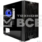 Компьютерный корпус Minitower mATX Eurocase 00-01003410 M07 3ARGB черный без БП закаленное стекло USB 3.0, фото 1