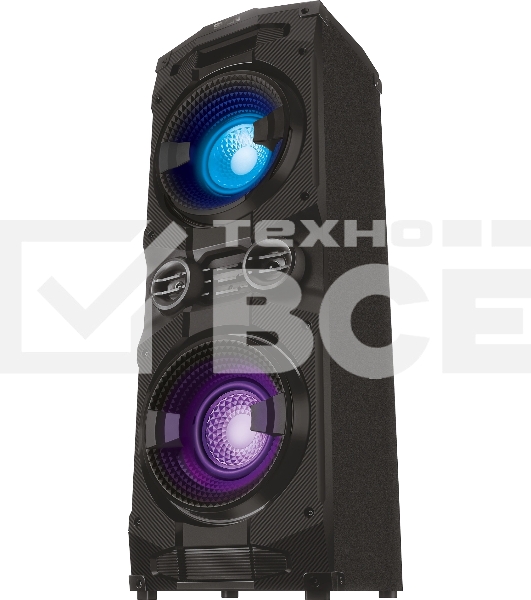Колонка порт. Sven АС PS-1500 черный 500W 1.0 BT/3.5Jack 10м