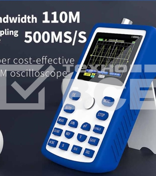 Мини-портативный цифровой осциллограф FNIRSI-1C15