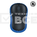 Мышь беспроводная Logitech M185 синий, 1000 dpi, радиоканал, USB, кнопки - 3, фото21