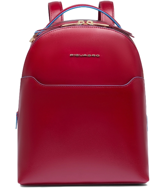 Рюкзак женский Piquadro Blue Square CA6677B2/R кожа, красный