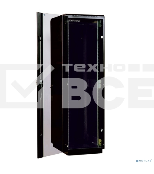 Шкаф ЦМО телекоммуникационный напольный 36U (600 800) дверь стекло, черный