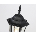 Светильник Ambrella light ST2023 BK/CL черный/прозрачный IP54 E27 max 40W D150*400, фото4