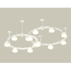 Светильник Ambrella light XR92211006/13 SWH/FR/CL белый песок/белый матовый/прозрачный GX53 (A9221, A9226, C9236, C9231,N8399), фото 1