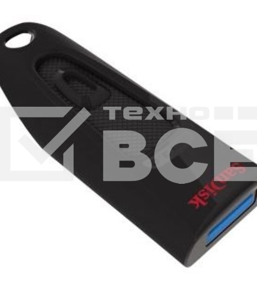 Флеш диск Sandisk 64Gb Ultra SDCZ48-064G-U46 USB3.0 черный