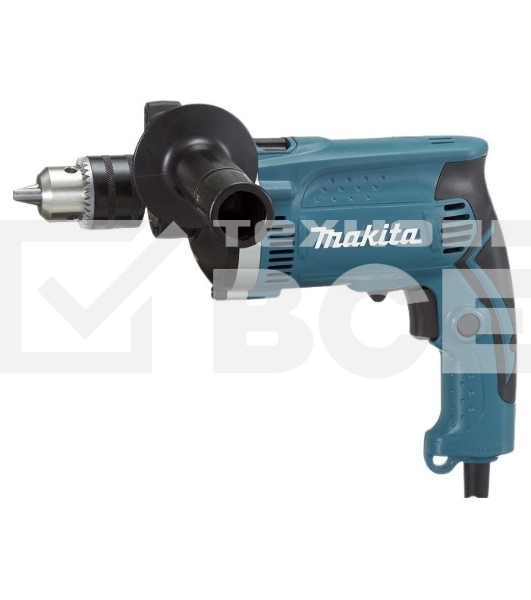 Дрель Makita HP1630K, 710 Вт, сетевая, ударная