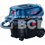 Строительный пылесос BOSCH GAS 12-25 PL (060197C100)  сух/влаж, 25 л, 1250 Вт, L, 65 л/с, фото 1