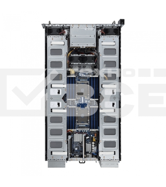 Платформа Gigabyte G291-2G0 HPC Server - 2U 16 x Tesla P4 GPU Server  2 x LGA 3647  DDR4
