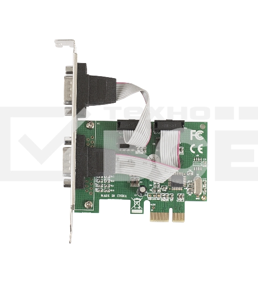 Контроллер ExeGate EXE-307 PCI-E, 2*COM port (OEM)